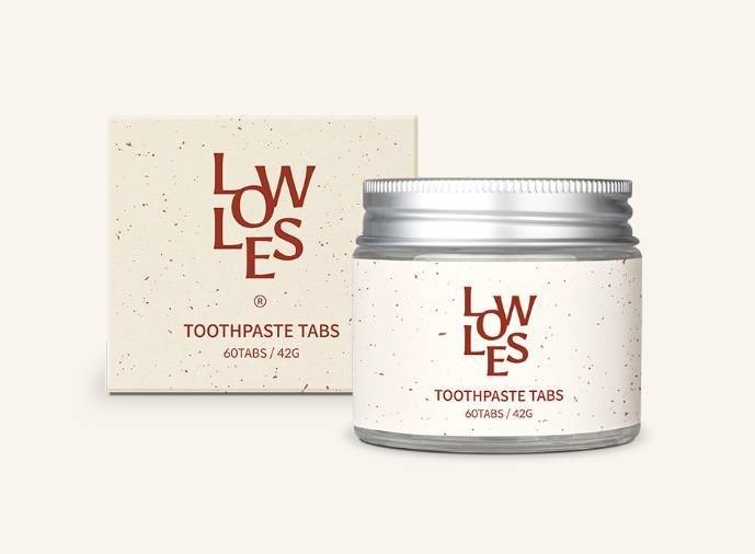 預購~ 【LOWLES】親環境固體牙膏 (60入)